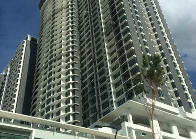 Decking for Swimming pool & Sky Garden