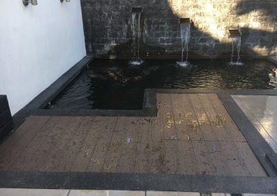 Install WPC Decking at Fish Pond area – Taman Pelangi Indah