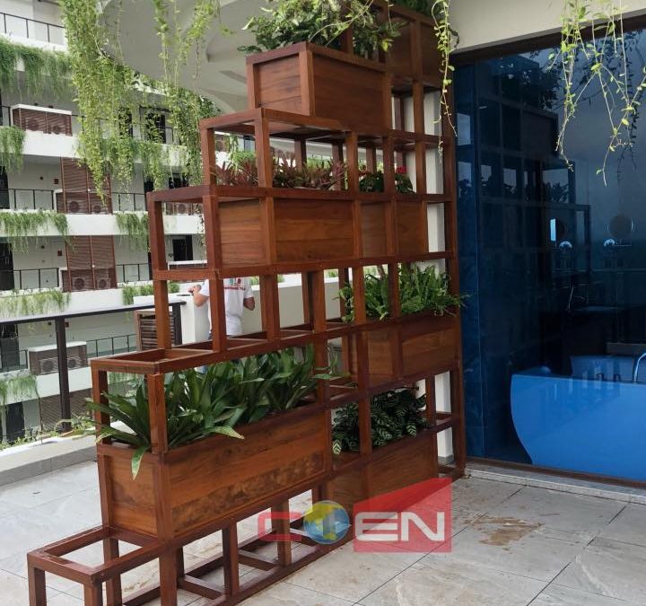 Forest City Golf Hotel & P3 – Chengal Flower Rack