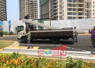 Coen Resources Sdn Bhd - Forest City P3 - Polycarbonate Shelter