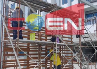 Nasa City – Balau Solid Timber Cladding