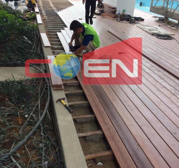 Sunway Iskandar – WPC Composite Decking