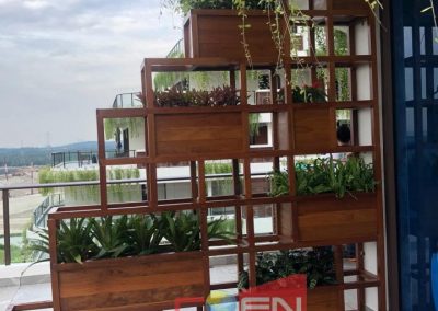 Coen Resources Sdn Bhd - Forest City Golf hotel & P3 - Chengal Flower Rack